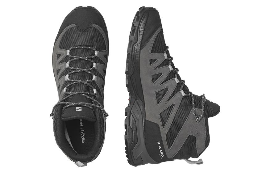 SALOMON X Ward Leather Mid Gtx ‘Phantom Black’ / L00