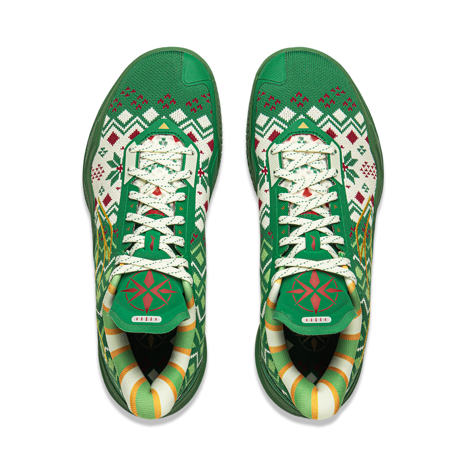 Li Ning Liren 5 Slip Resistant Coverage Lightweight Rebound Low top Performance Basketball Shoes Men’s Green