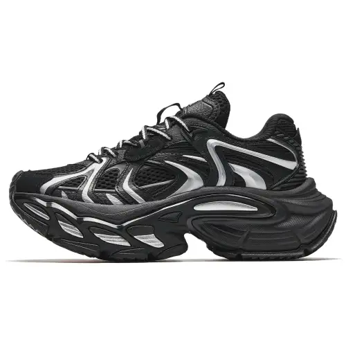 Anta Star Moon 3 Athleisure Slip Resistant Abrasion Resistant Slip Resistant Abrasion Resistant Low top Chunky Sneakers