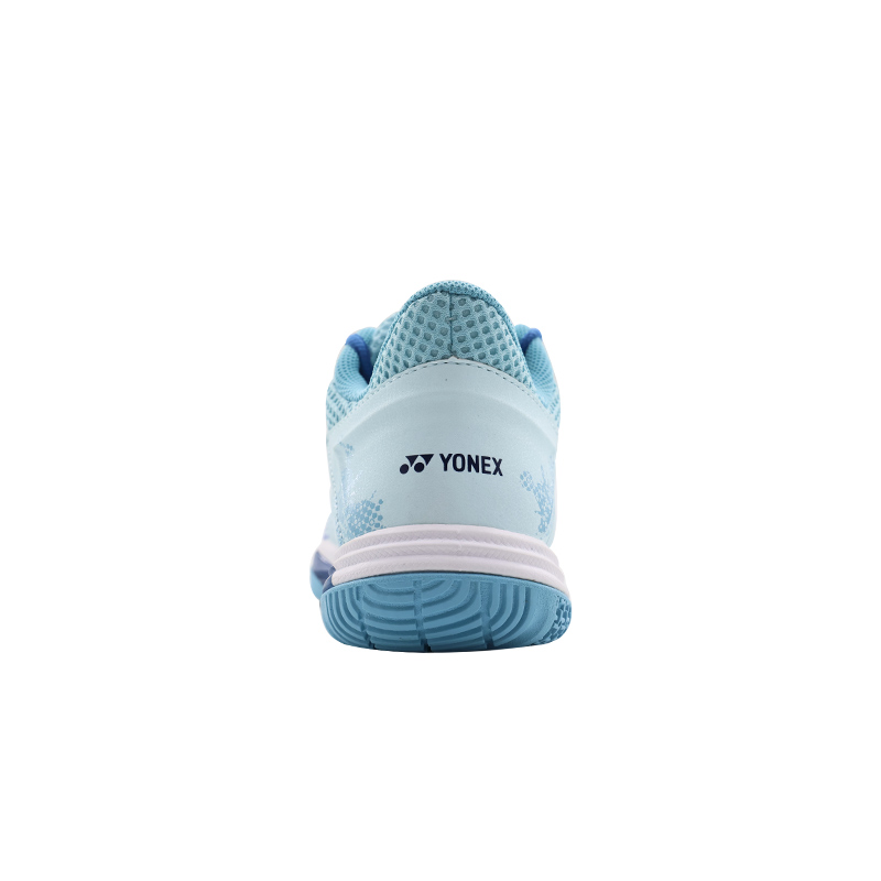 YONEX Slip Resistant Coverage Support Rebound Low top Badminton Shoes Unisex Light Blue
