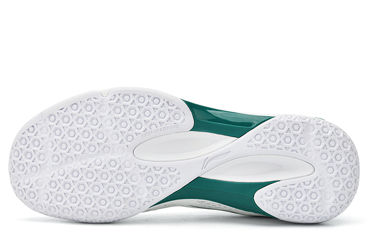 Li Ning Saga 3LITE PU, Textile Slip Resistant, Abrasion Resistant, Breathable Coverage Low top Badminton Shoes Unisex