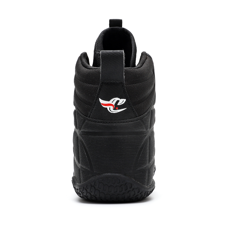 SAIKELONG Professional Boxing Shoes Men’s Breathable, Lightweight, Slip Resistant High top Training Shoes Men’s