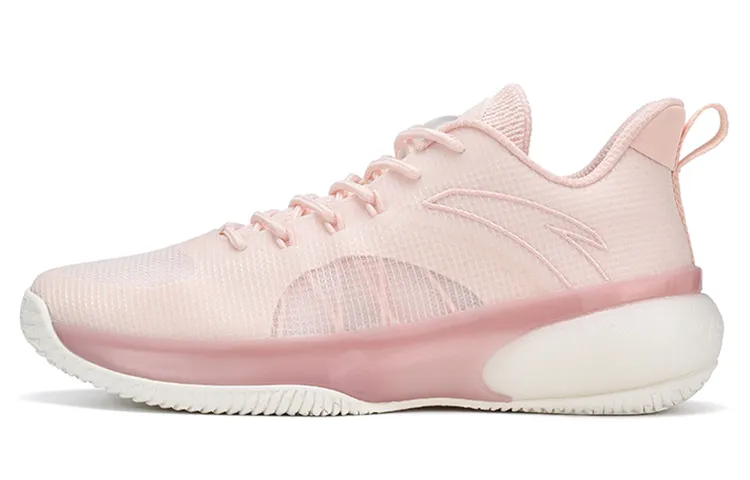 ANTA Cement Killer Basketball Shoes Men's Low Top Fair/Baby Pink