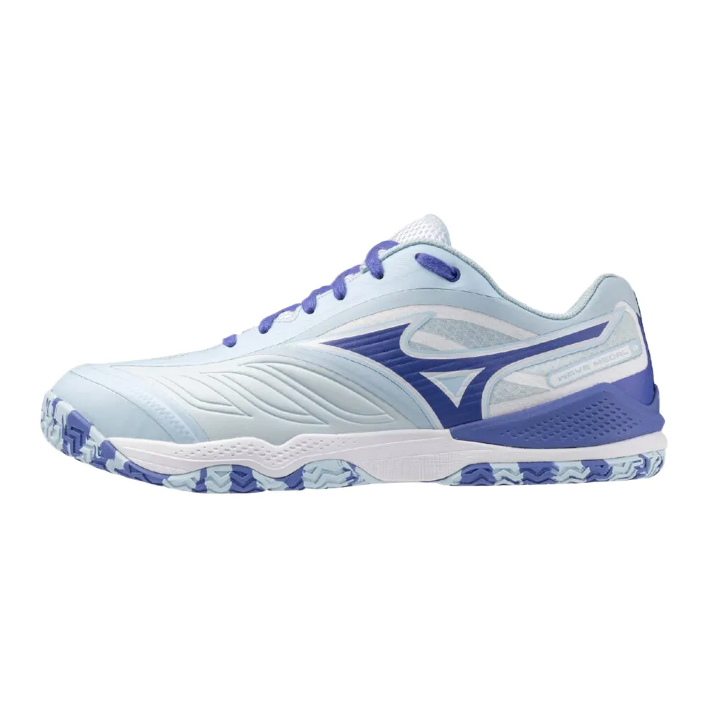 Mizuno Wave Medal Table Tennis Shoes Unisex White Blue