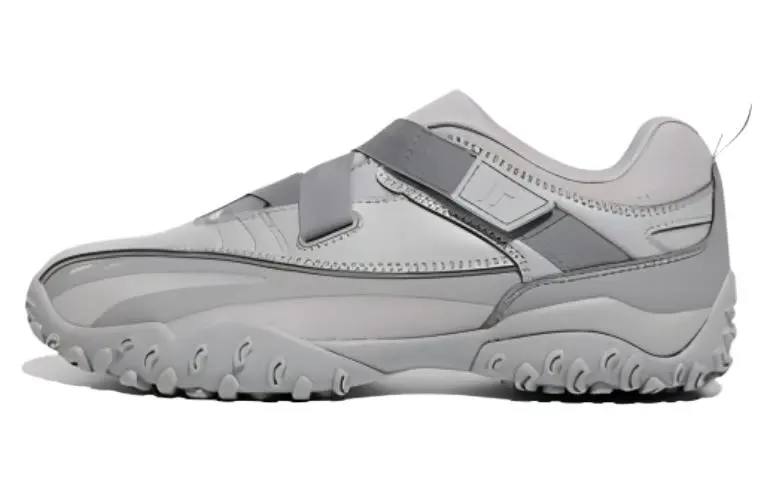 FILA Eschape Abrasion Resistant Breathable Abrasion Resistant Breathable Low top Tennis Shoes Unisex Gray