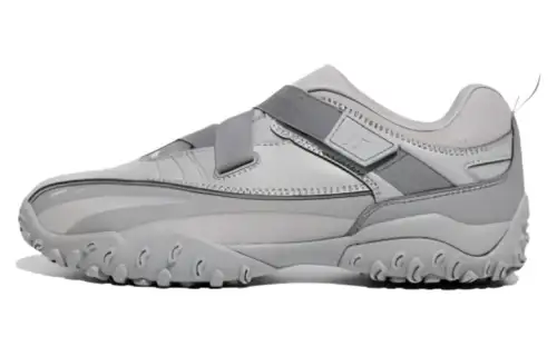 FILA Eschape Abrasion Resistant Breathable Abrasion Resistant Breathable Low top Tennis Shoes Unisex Gray