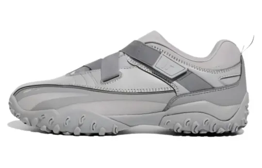 FILA Eschape Abrasion Resistant Breathable Abrasion Resistant Breathable Low top Tennis Shoes Unisex Gray