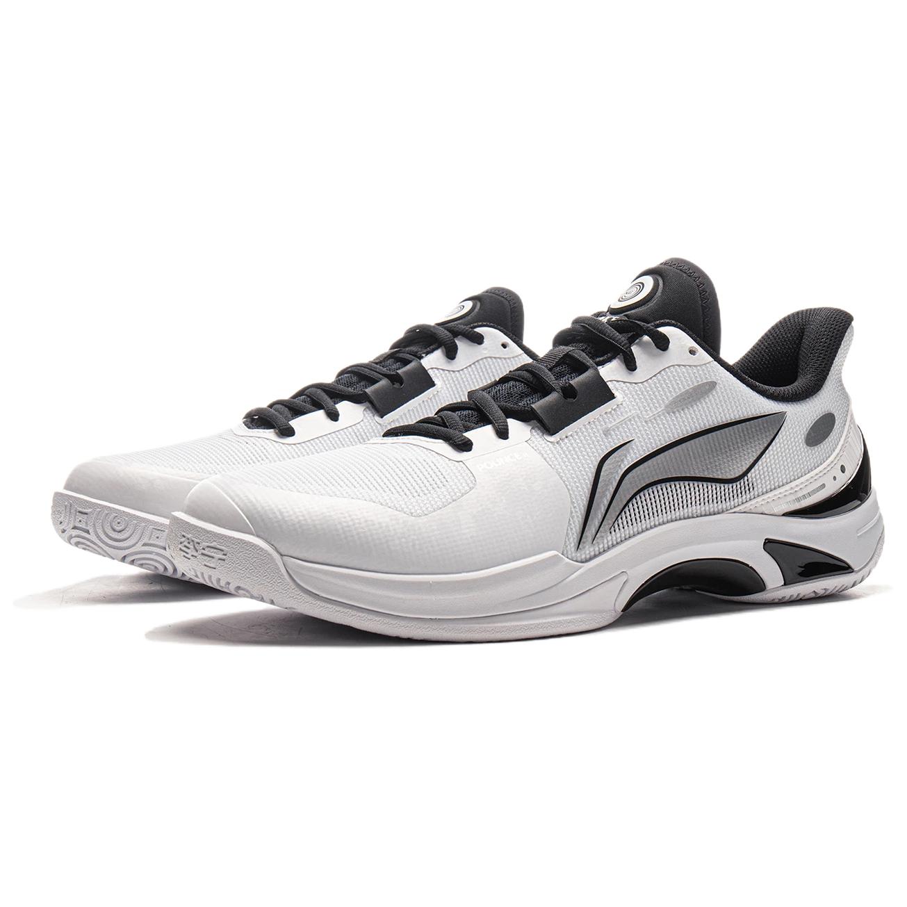 Li Ning Abrasion Resistant, Breathable, Lightweight Low top Training Shoes Unisex Black White