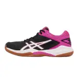 Asics Gel Court Hunter Comfortable Cushioning Lightweight Low top Badminton Shoes Women's Black