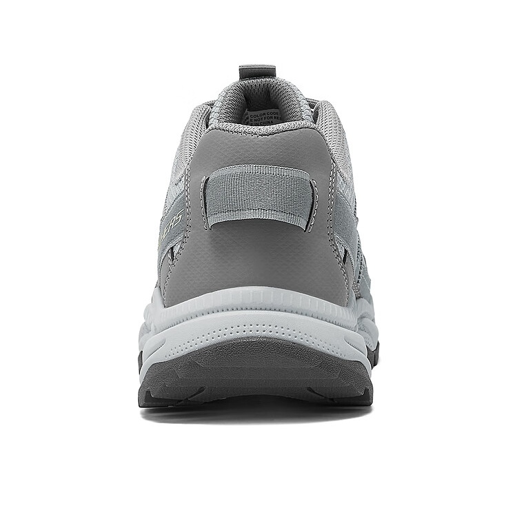 Skechers VIGOR At Slip Resistant, Abrasion Resistant, Height Increasing Grip Low top Hiking Shoes Men’s Gray