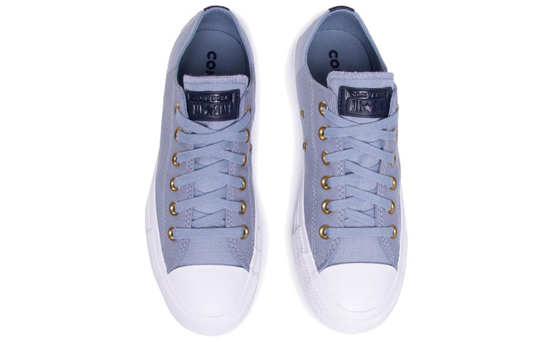 Кеды Converse Chuck Taylor All Star (синие) — Синий — фото 4