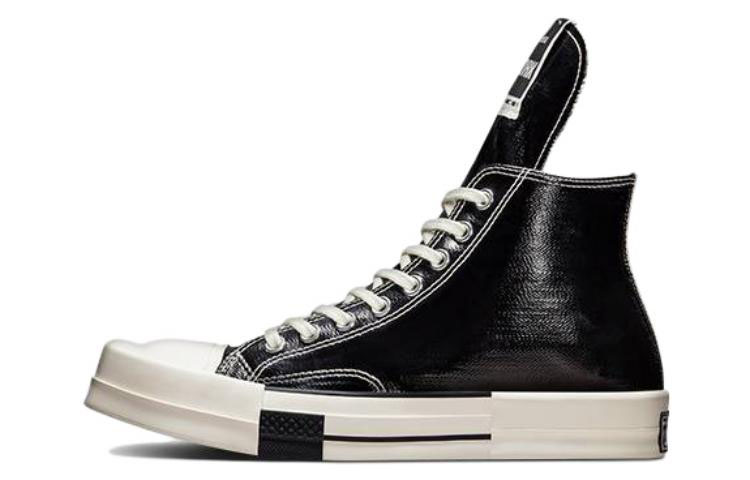Chuck 70 Rick Owens x Chuck 70 Turbodrk Converse High 'Black Lacquer'