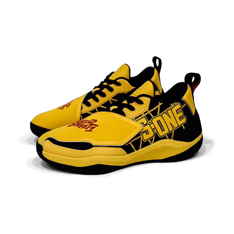 NICEID Cushioning Slip Resistant Mid top Basketball Shoes Men’s Black Yellow