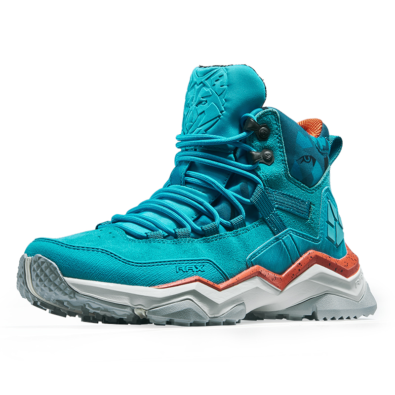 RAX Comfortable Non Slip And Waterproof High top Outdoor Shoes Women’s Blue