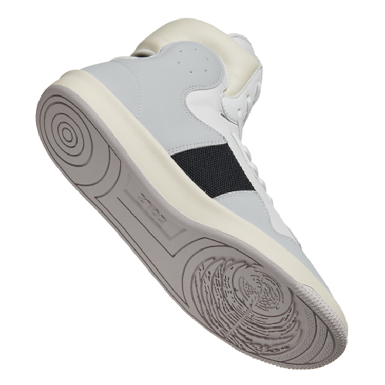 EQLZ EQUALIZER 1970 Lightweight High top Vintage Basketball Shoes Unisex Concrete Gray