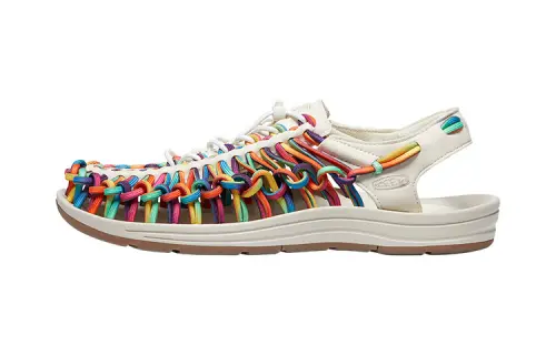 Keen Uneek River Trekking Shoes Men's Original Tie Dye Pattern Birch