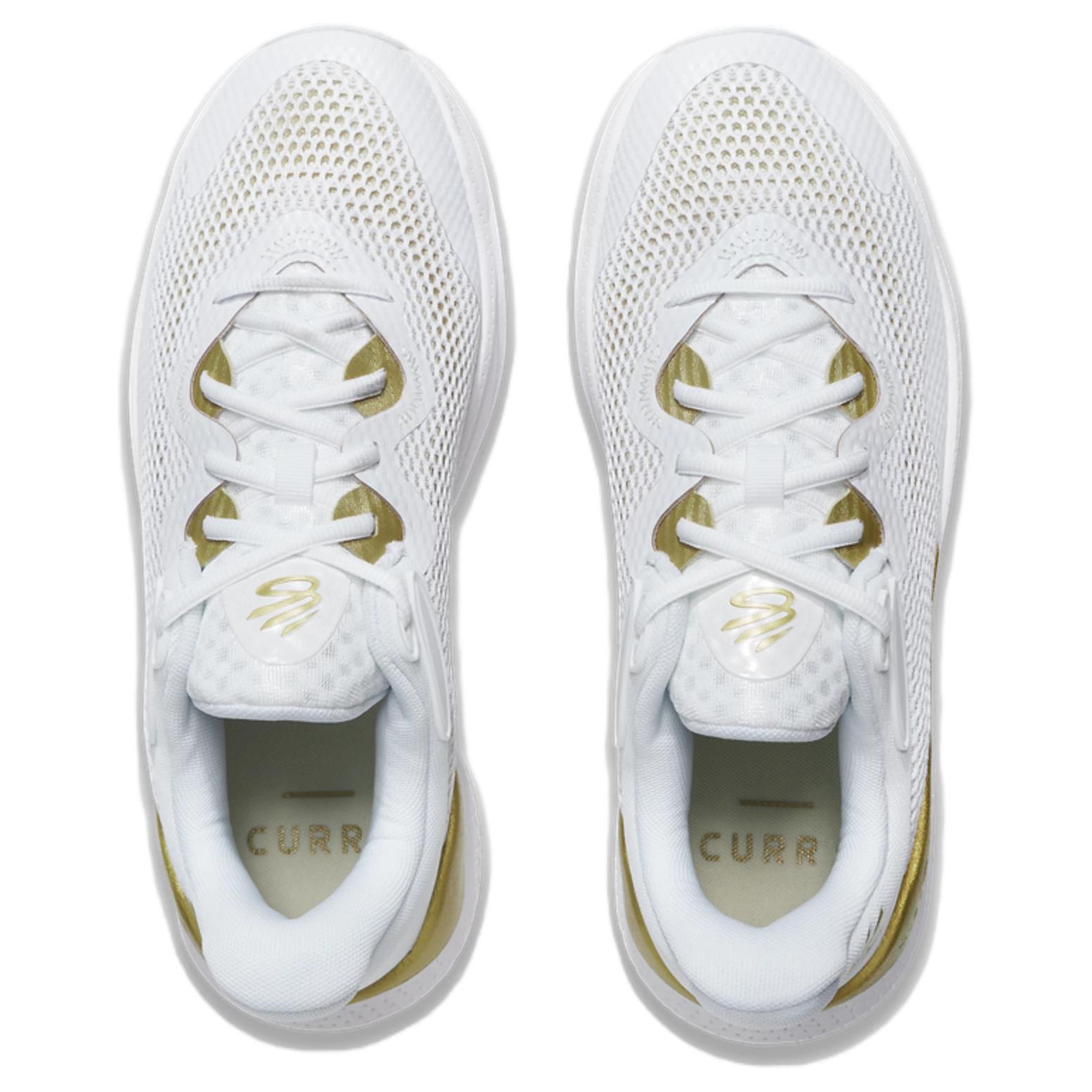 Under Armour Curry Splash 24 Slip Resistant Abrasion Resistant Low top Basketball Shoes Unisex White