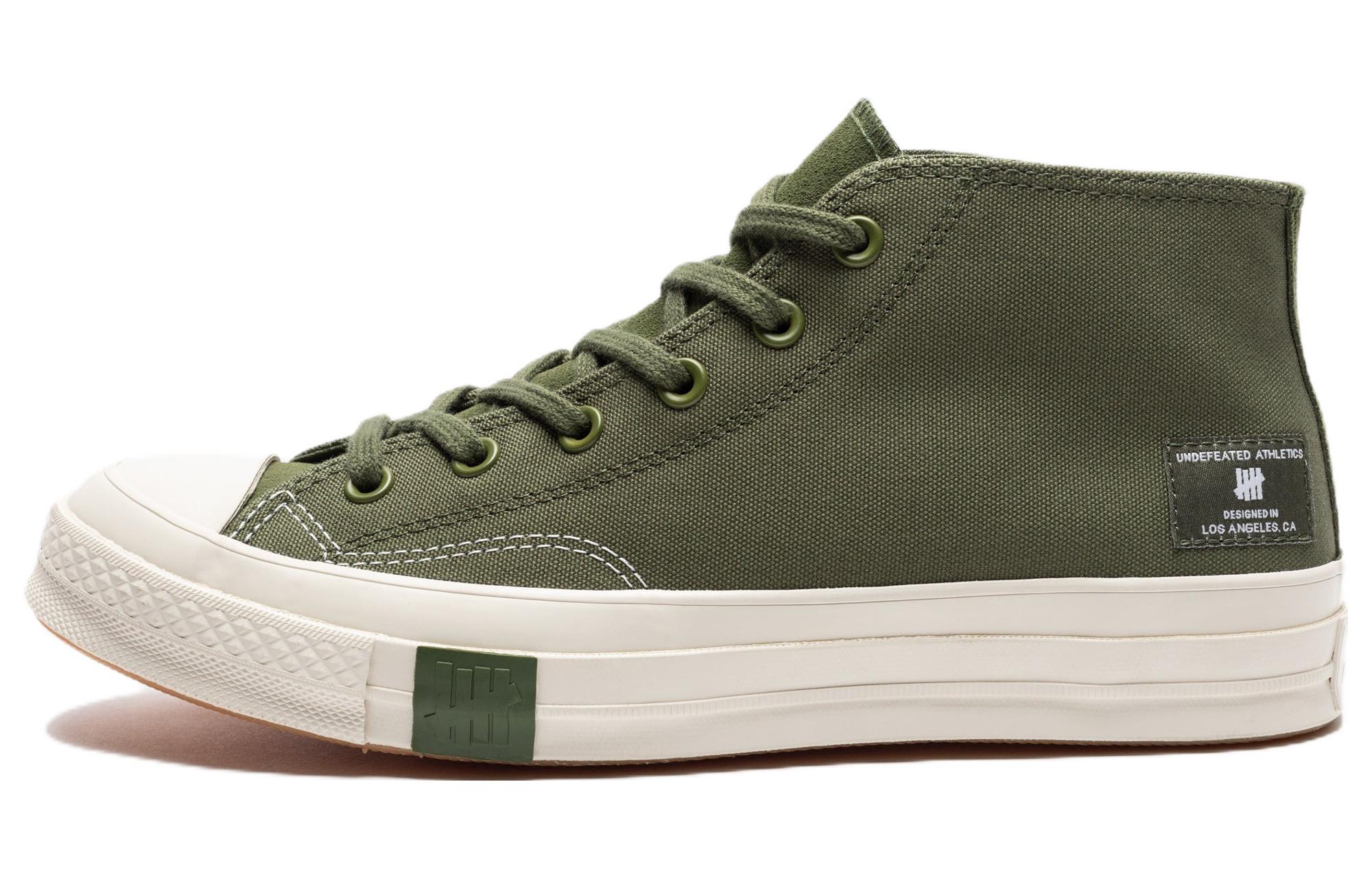 Chuck 70 Undefeated x Chuck 70 Converse Mid 'Chive Parchment'