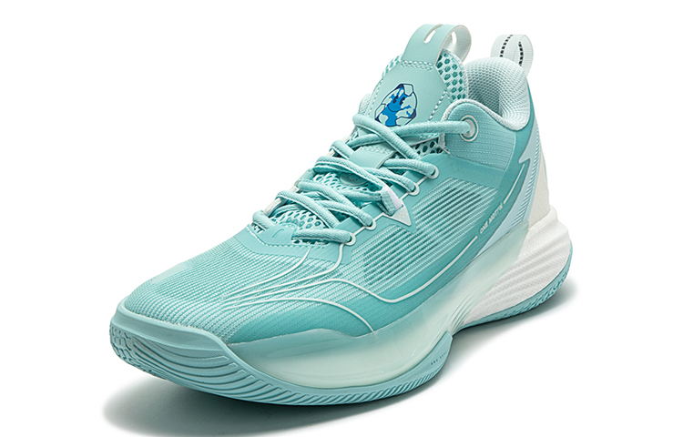 361° ONE MOTION Mint Low top Cushioning Slip Resistant Abrasion Resistant Breathable Coverage Basketball Shoes Men’s