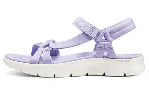 Skechers Go Walk 5 One Strap Sandals Women's Purple