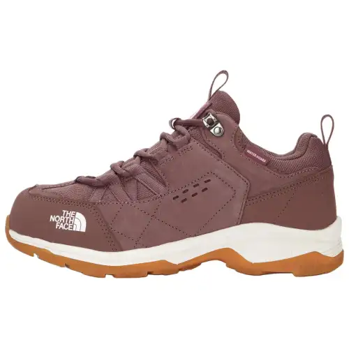 THE NORTH FACE Slip Resistant Abrasion Resistant Low top Mountaineering Shoes Men's Brick Red