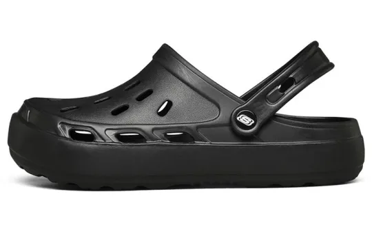 Skechers Swifters Minimalistic Cozy Sports Slippers Pure Black