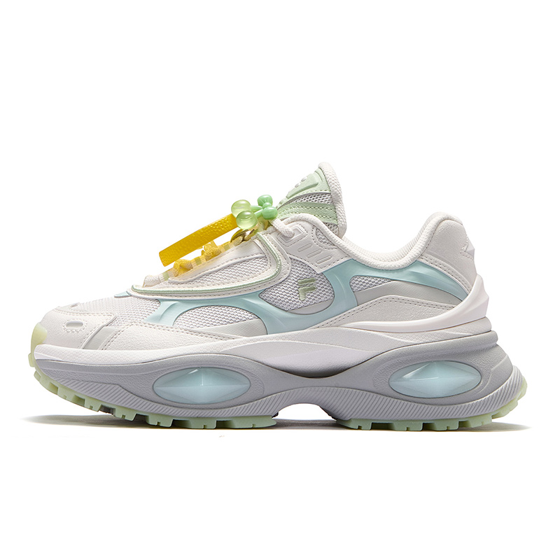 Женские кроссовки Fila FILA FUSION BIANCO III 3 (бело-серые)