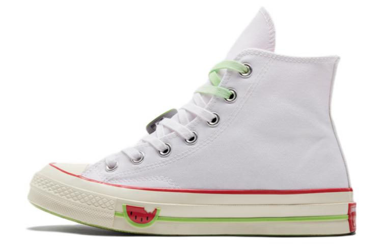 Кеды Converse 1970s chuck taylor all star (бело-розово-красные)