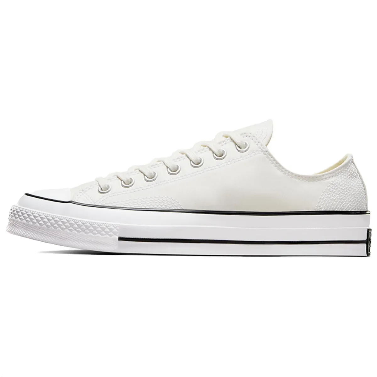 Converse Chuck 70 Abrasion Resistant Low top Skateboard Shoes Unisex Ecru