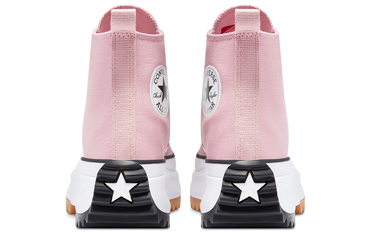 Женские кеды Converse Run Star Hike (розовые) — фото 4