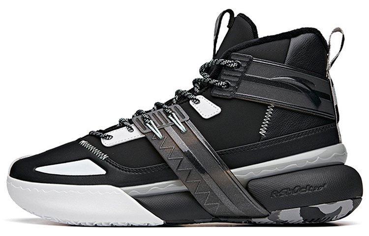 Anta Crazy 4 Synthetic Leather Cushioning Slip Resistant Abrasion Resistant Coverage Thermal High top Basketball Shoes