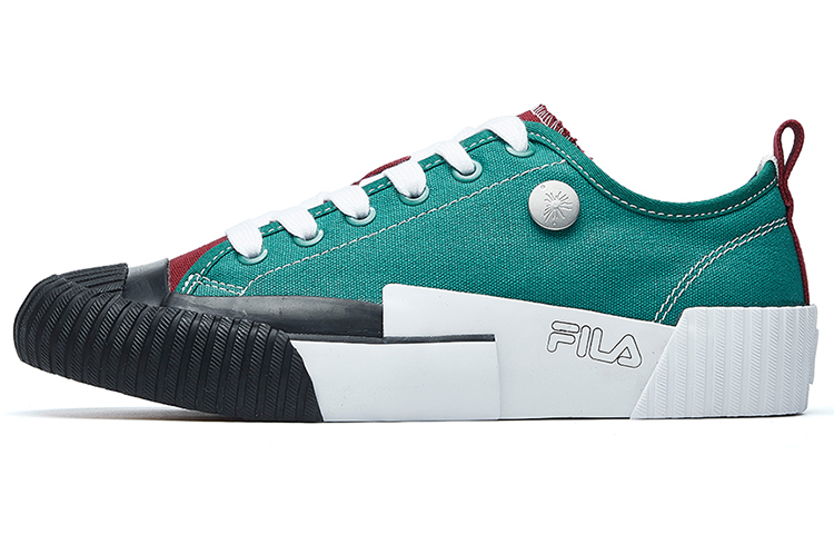 Женские кеды MIHARA YASUHIRO x FILA Carve (черно-белые)