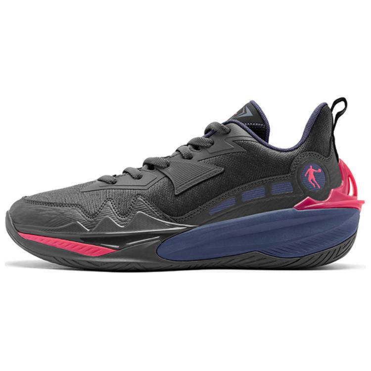 QIAODAN Prickle 8 TEAM Cushioning Slip Resistant Coverage Cushioning Slip Resistant Coverage Low top Basketball Shoes