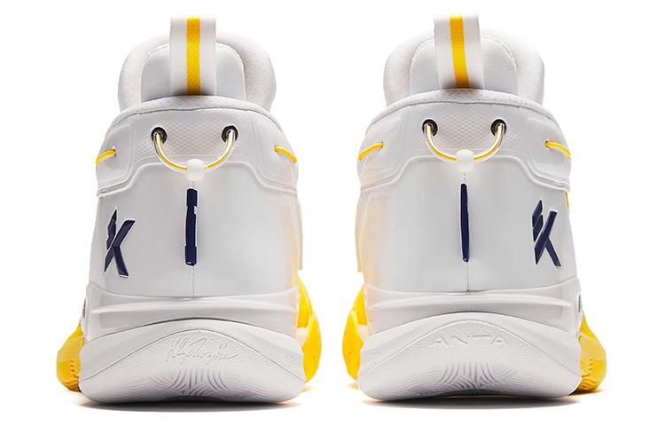 Anta KT9 Solid As Golden Soup Nitrogen Technology Cushioning Slip Resistant Abrasion Resistant Basketball Shoes Men’s