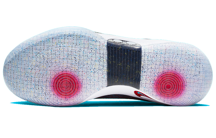 Мужские кроссовки Nike Adapt BB (черно-желто-красные) — Чёрный / жёлтый / красный — фото 6