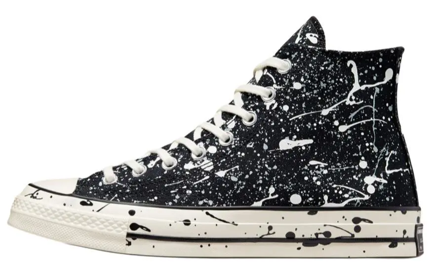 Chuck 70 Converse High 'Archive Paint Splatter - Black'