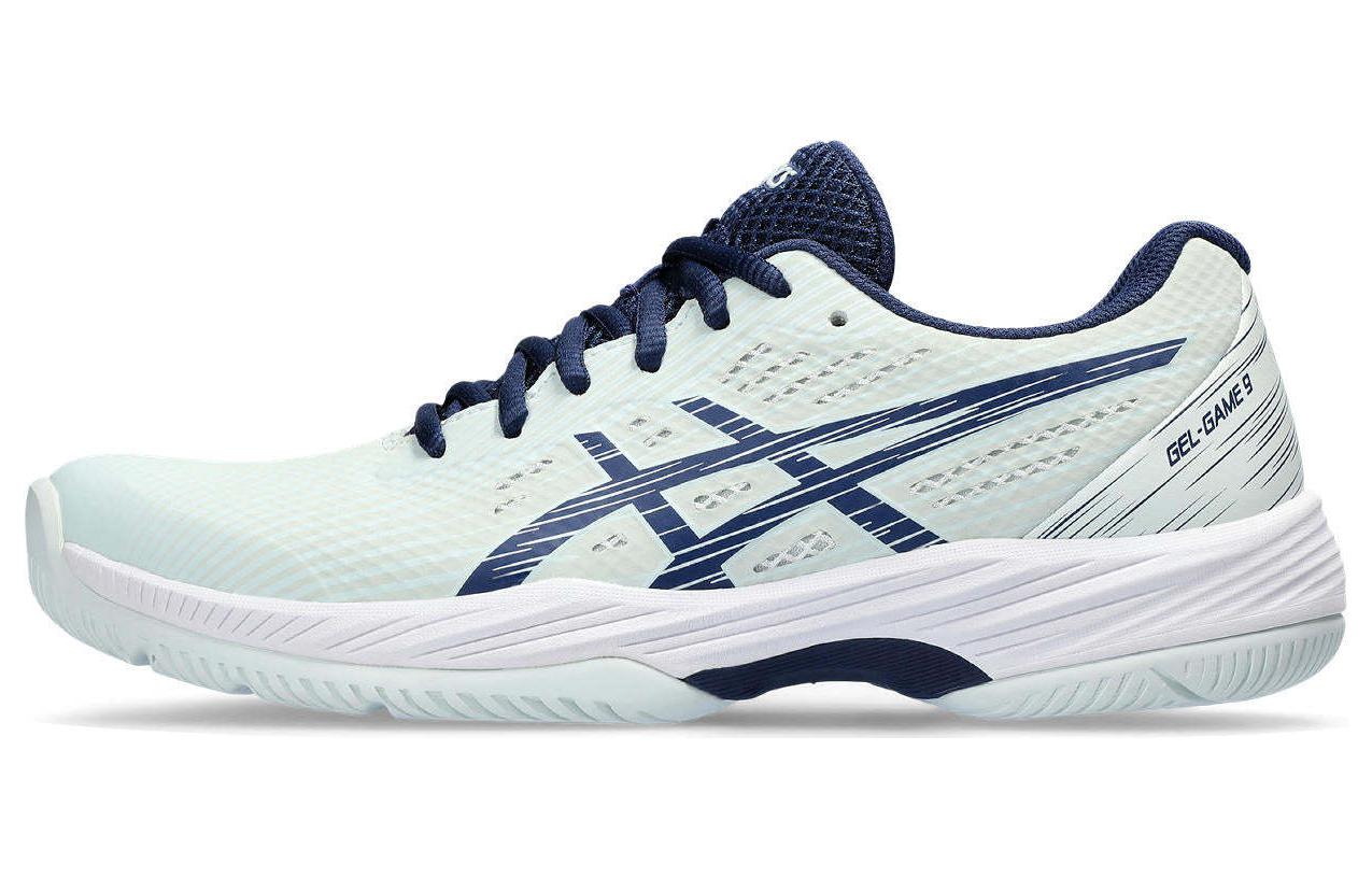 Женские кроссовки ASICS Gel-Game 9 (зелено-синий)