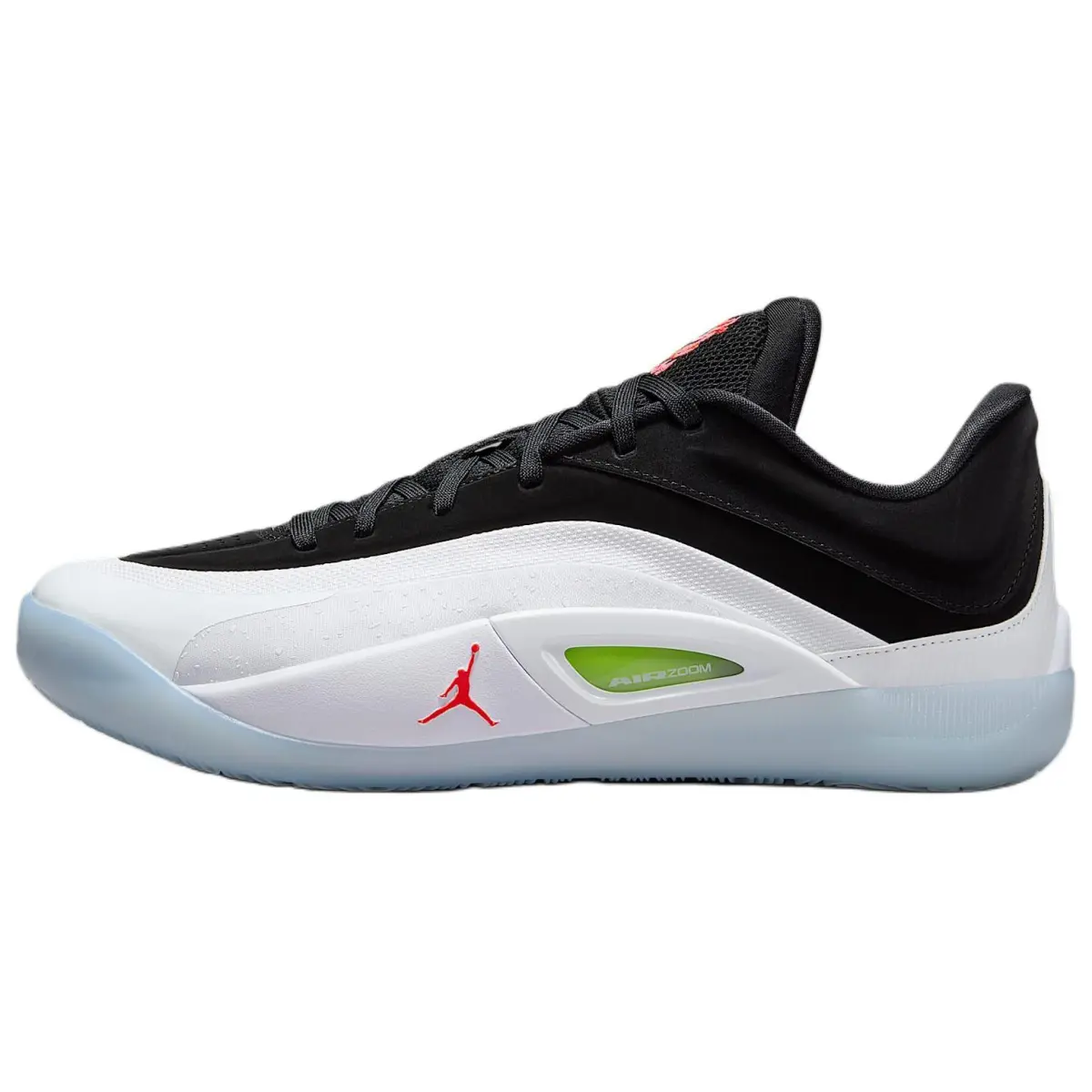 Jordan Zion 4 Low top Basketball Shoes Men's White Black