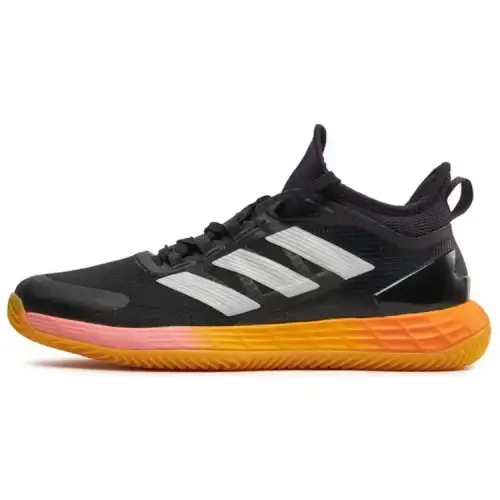 Adidas Adizero Ubersonic 4 Cushioning Slip Resistant Breathable Lightweight Low top Tennis Shoes Men's Black White
