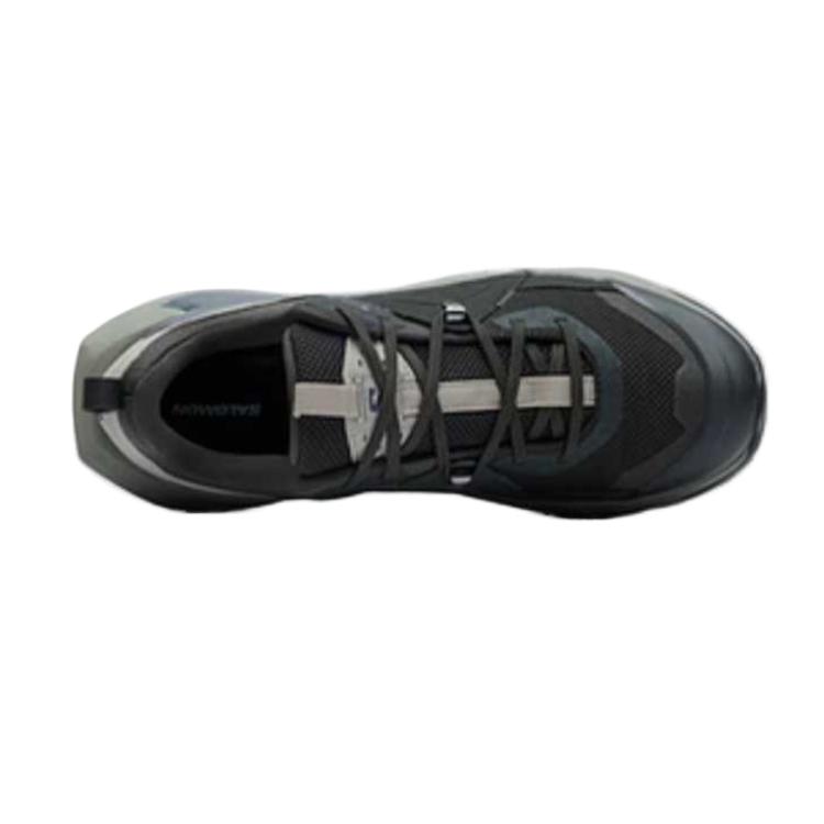 SALOMON Elixir Abrasion Resistant Low top Hiking Shoes Unisex Cyan Black