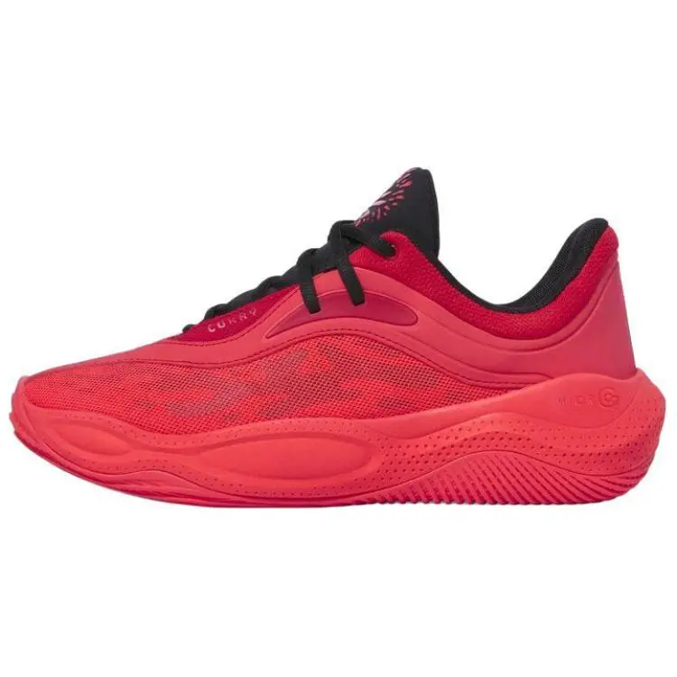 Under Armour CURRY SPLASH 25 Slip Resistant Abrasion Resistant Low top Basketball Shoes Men's Red