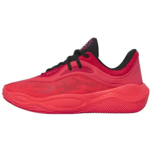 Under Armour CURRY SPLASH 25 Slip Resistant Abrasion Resistant Low top Basketball Shoes Men's Red