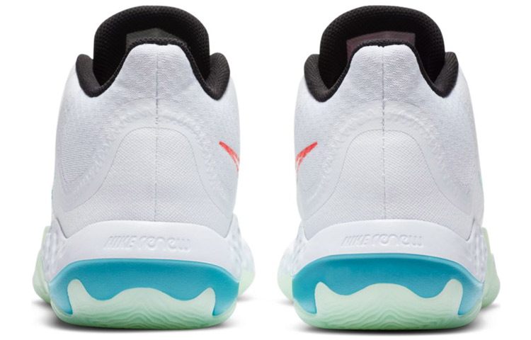 Кроссовки Nike Renew Elevate (бело-зеленые) — Белыйзелёный — фото 4