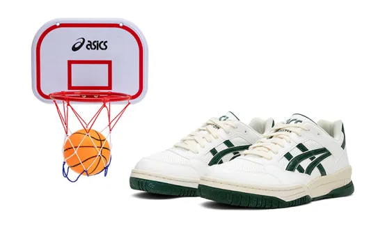 Asics Gel Spotlyte Low top Vintage Basketball Shoes Unisex Forest Green
