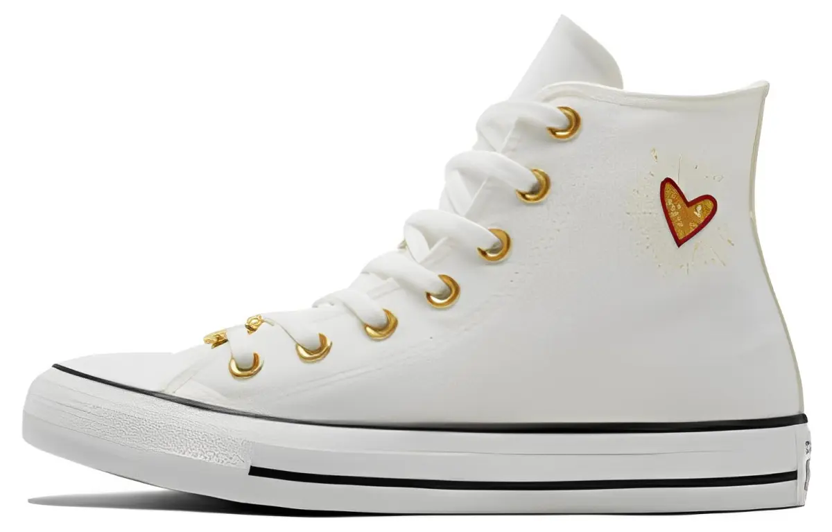 Chuck Taylor All Star Wmns Converse High 'Valentine's Day 2023 - Vintage White' Women's