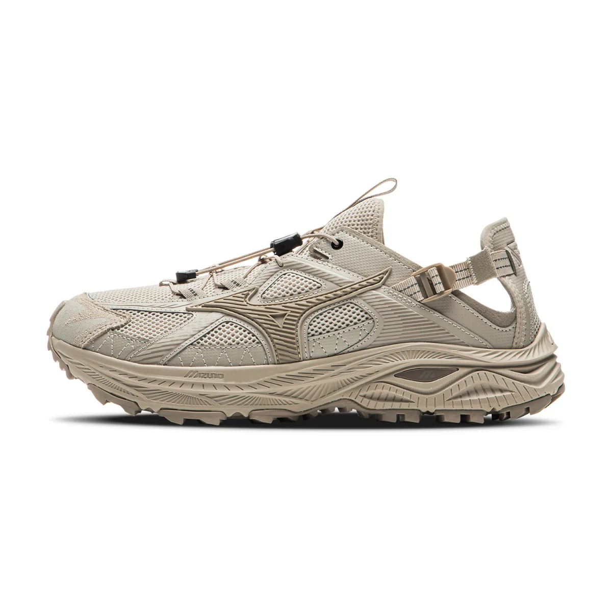 Mizuno Racer Trail Breathable And Quick Dry River Trekking Shoes Unisex Feather Gray