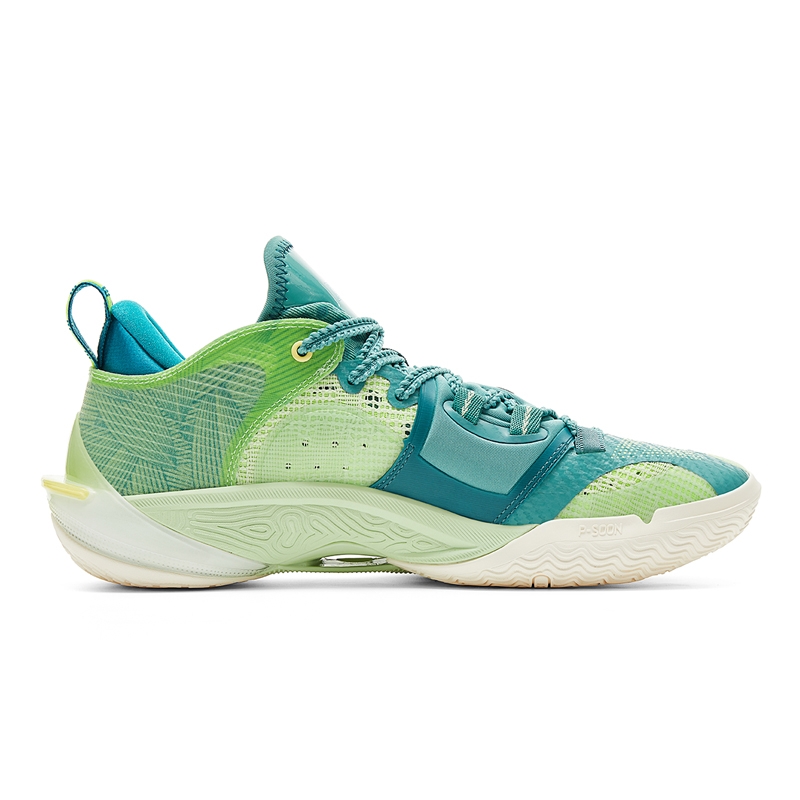 PEAK Basketball Shoes Unisex Low Top Pistachio Green/Oyster Green
