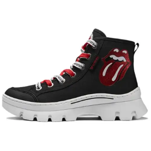 Skechers High top Canvas Shoes Women's Black