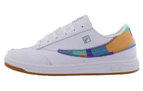 FILA Tennis 88 Abrasion Resistant Breathable Low top Tennis Shoes Men's White