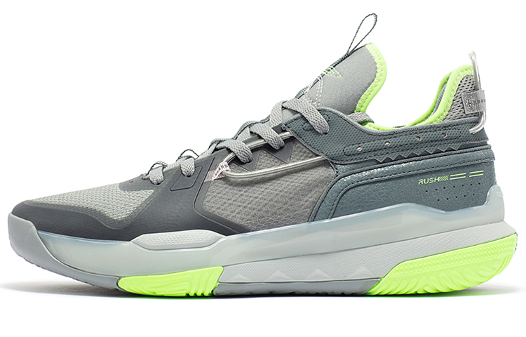 361° Burning Fight 3.0 Basketball Shoes Men’s Low Top Light Gray
